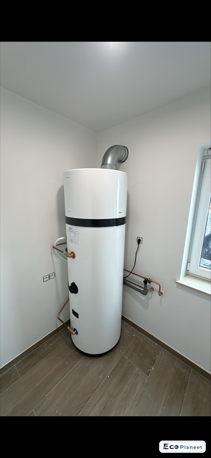 Warmtepompboiler installatie door Eco Planeet