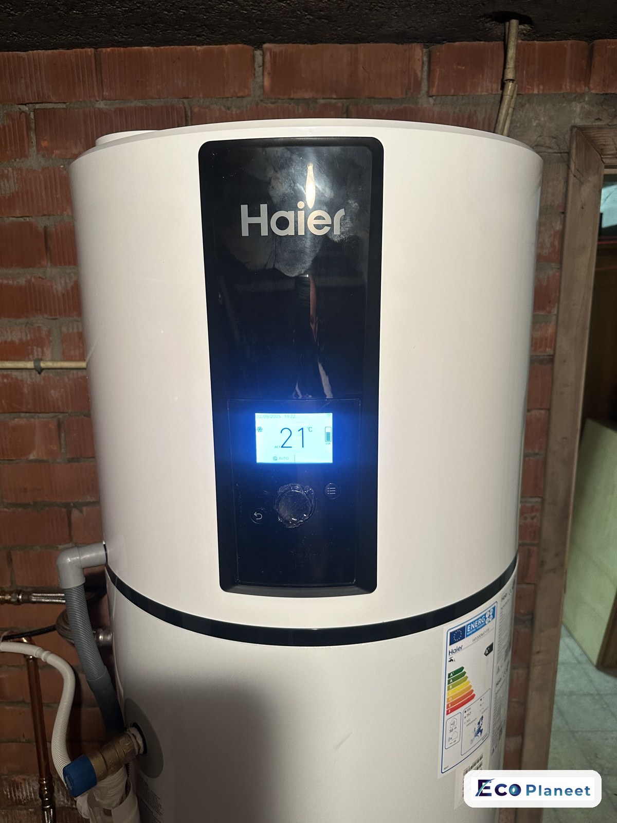 Warmtepompboiler installatie door Eco Planeet