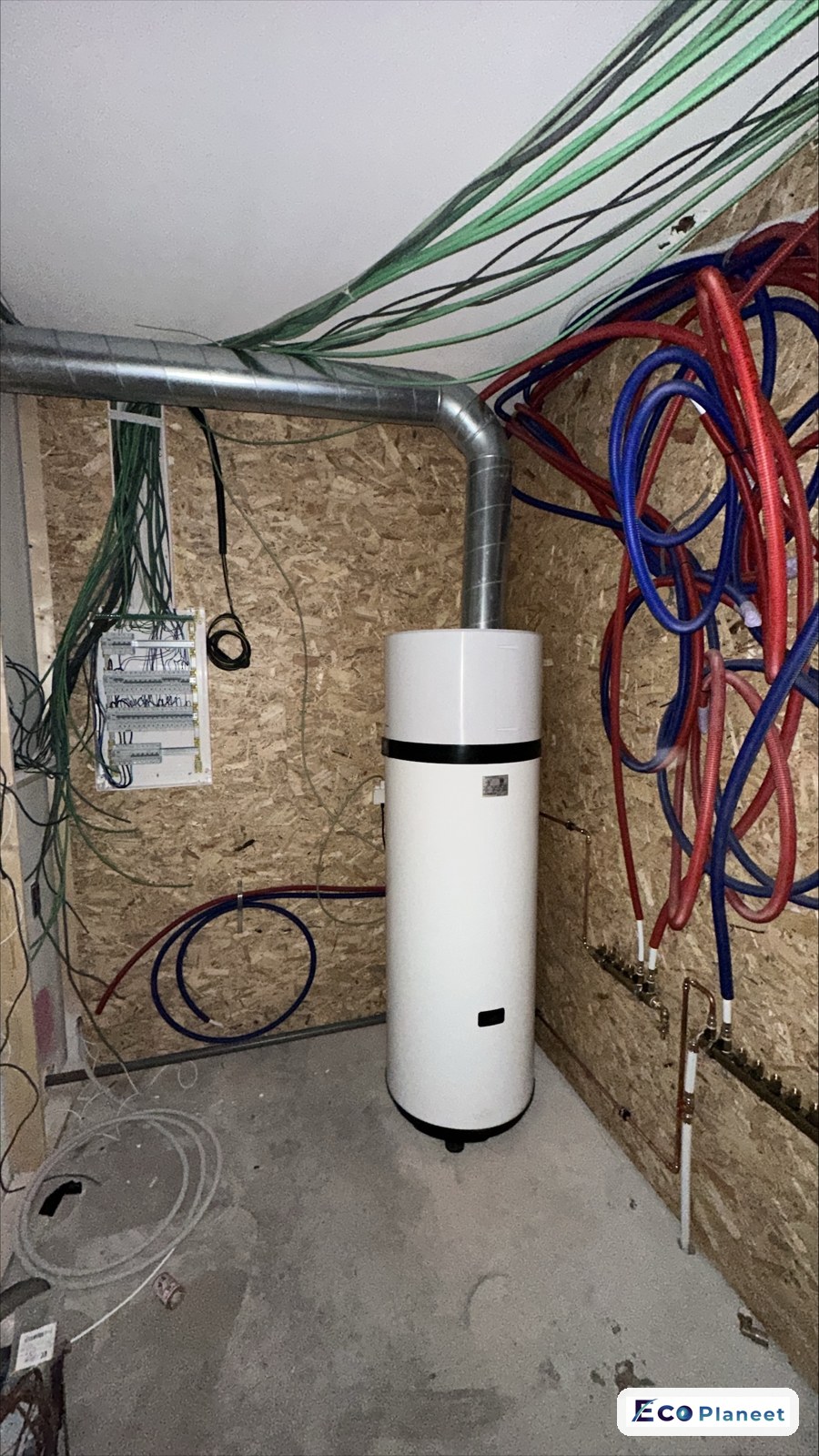 Warmtepompboiler installatie door Eco Planeet