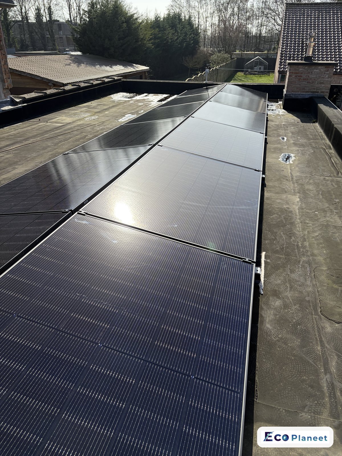 Zonnepanelen realisatie Eco Planeet