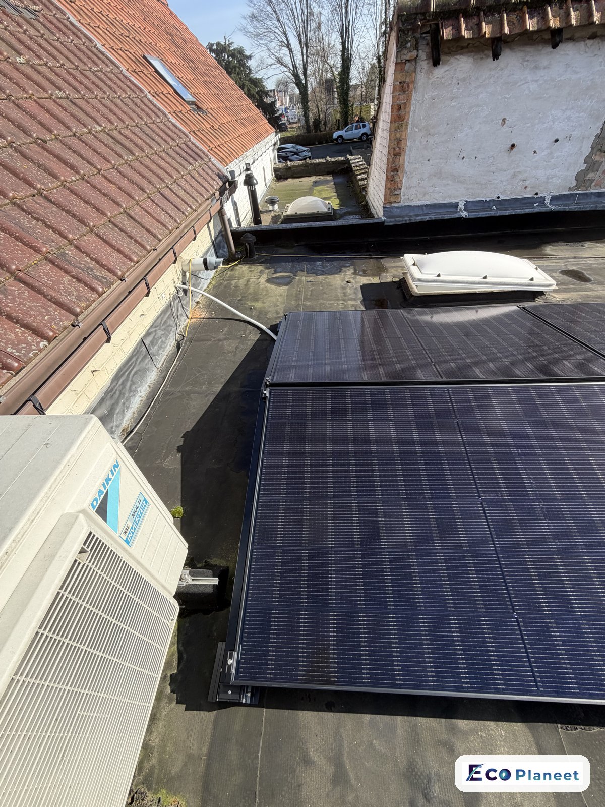 Zonnepanelen realisatie Eco Planeet