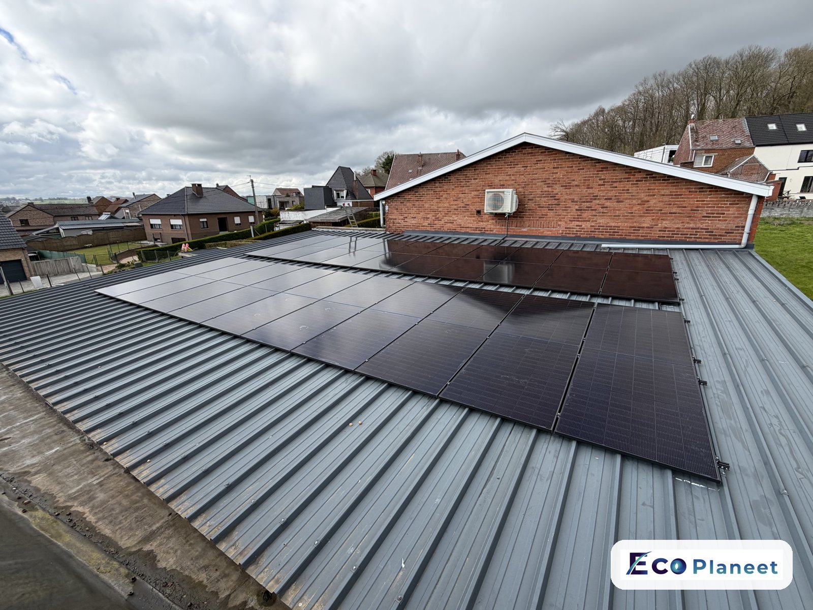 Zonnepanelen realisatie Eco Planeet