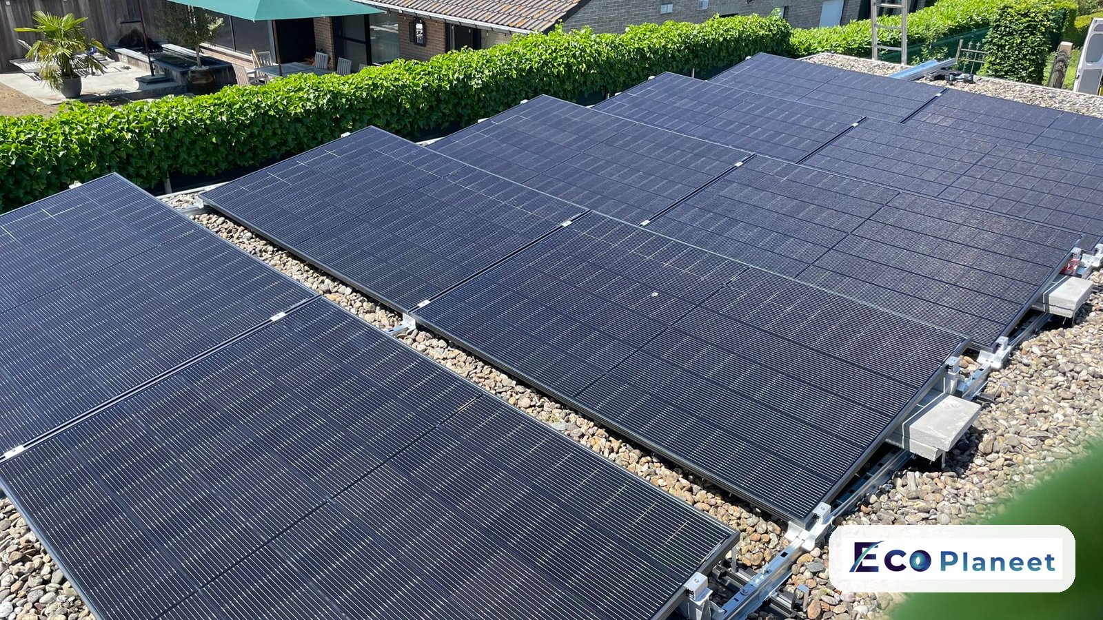 Zonnepanelen realisatie Eco Planeet