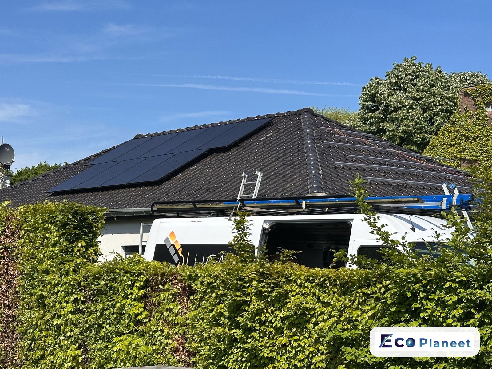 Zonnepanelen realisatie Eco Planeet