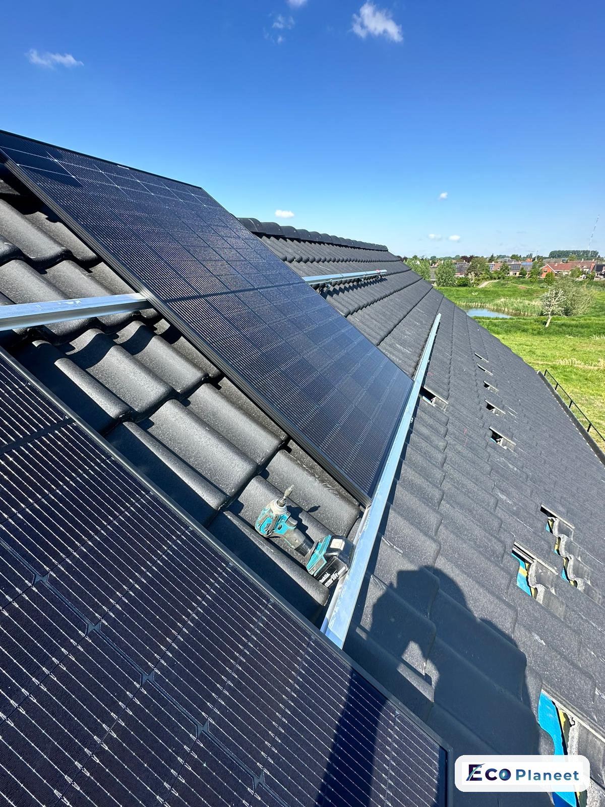 Zonnepanelen realisatie Eco Planeet