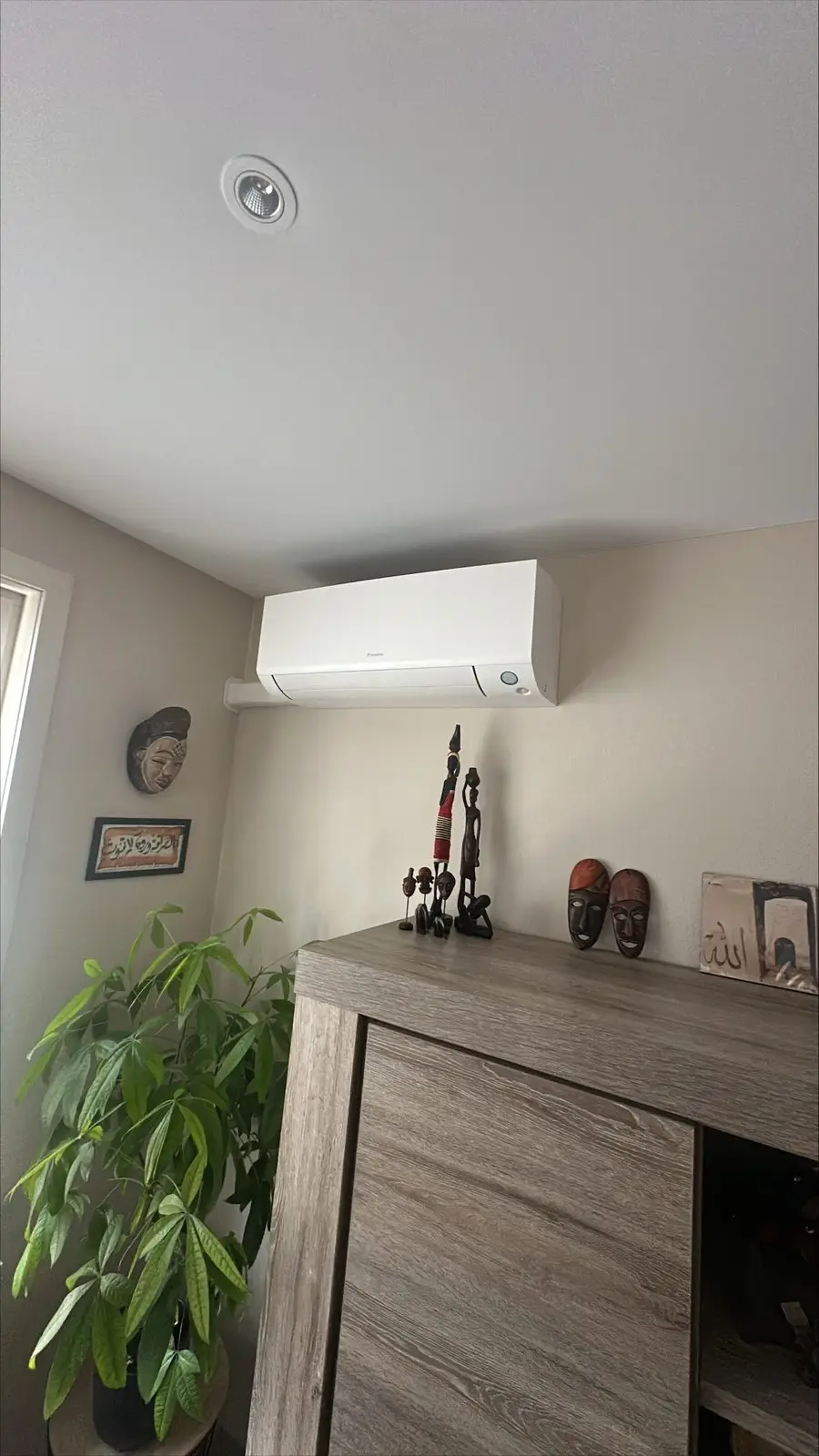 Airco binnenunit realisatie Eco Planeet