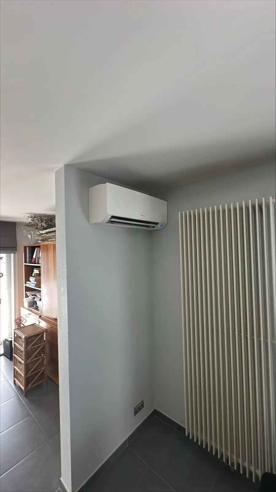 Airco binnenunit realisatie Eco Planeet