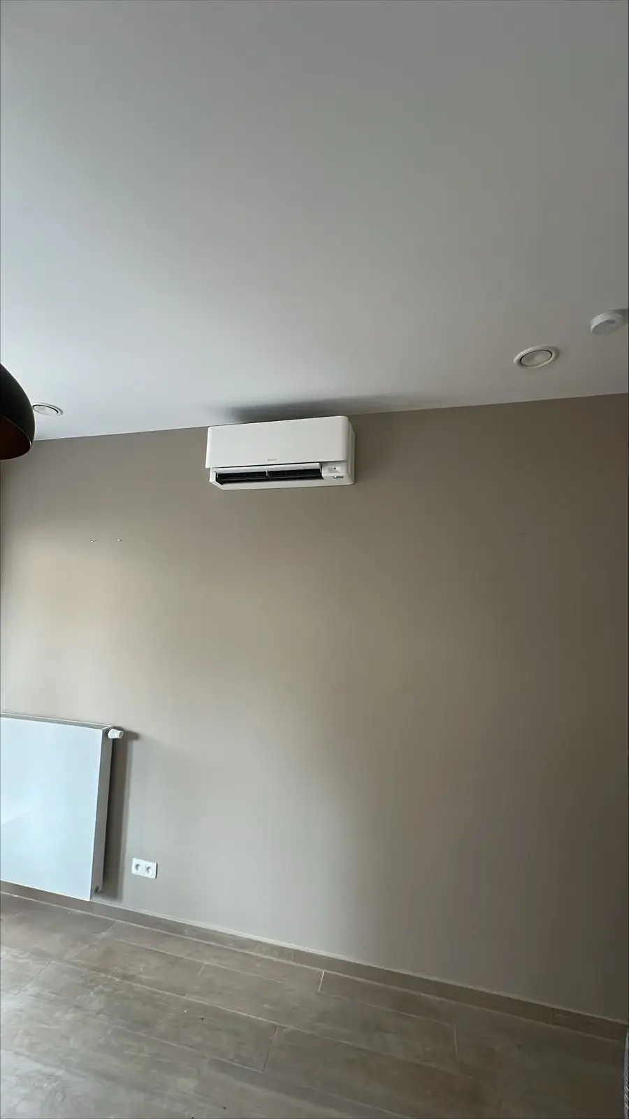 Airco binnenunit realisatie Eco Planeet