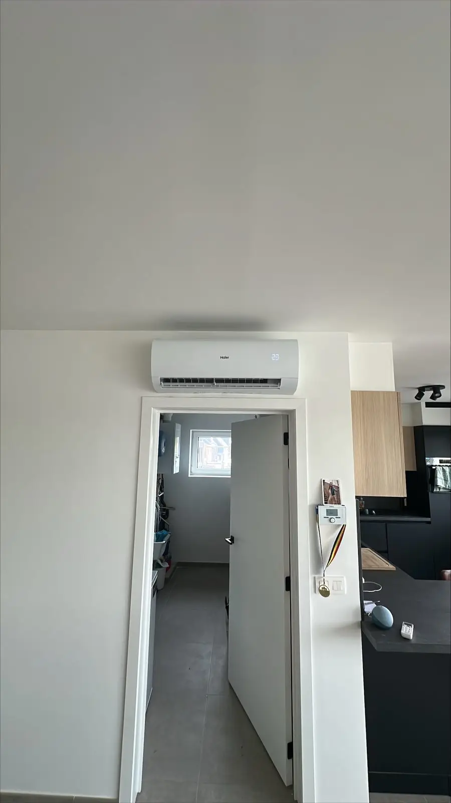 Airco binnenunit realisatie Eco Planeet