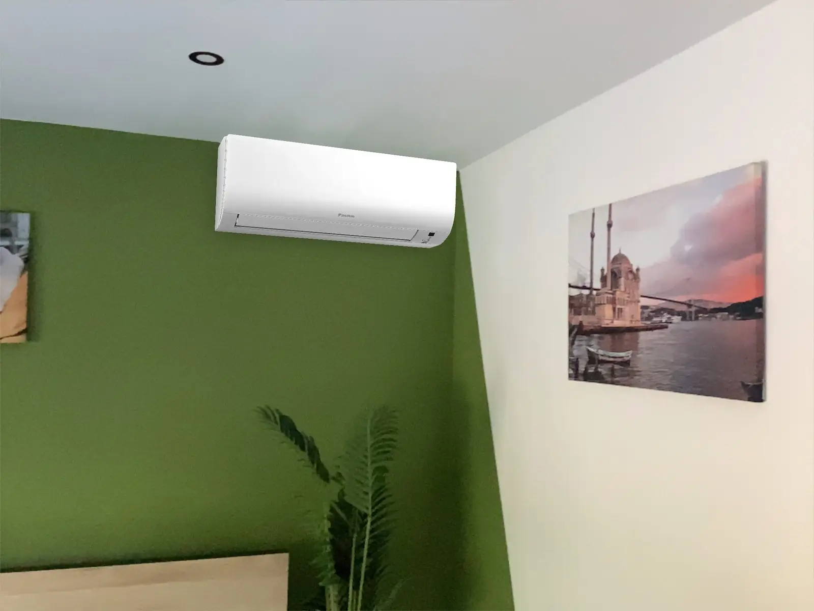 Airco binnenunit realisatie Eco Planeet
