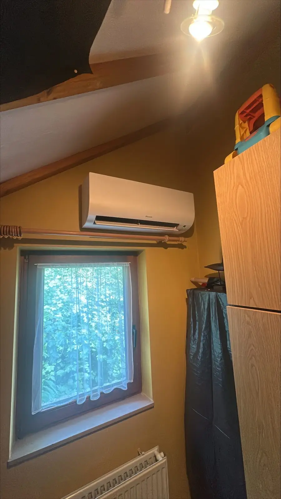 Airco binnenunit realisatie Eco Planeet