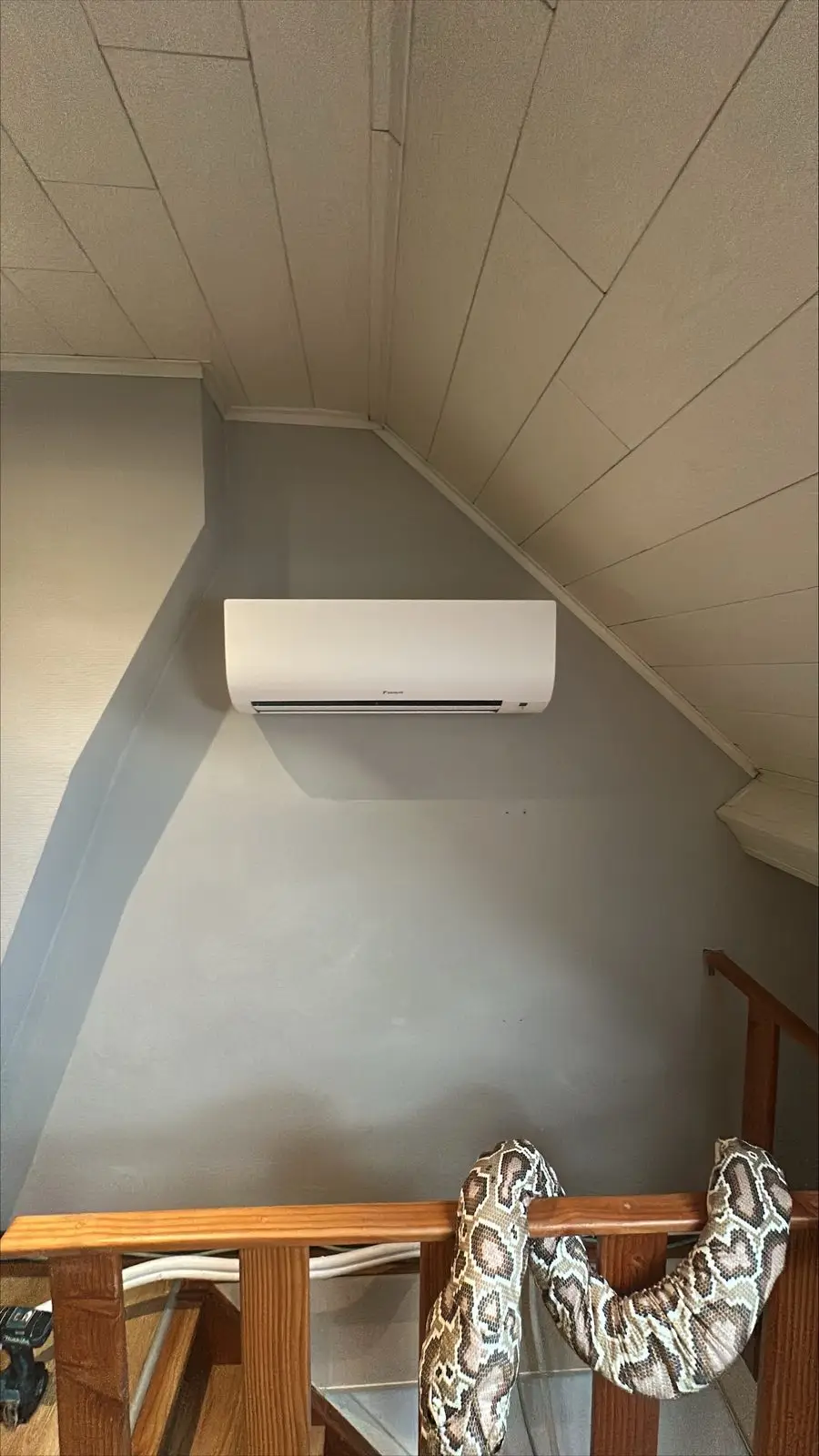 Airco binnenunit realisatie Eco Planeet