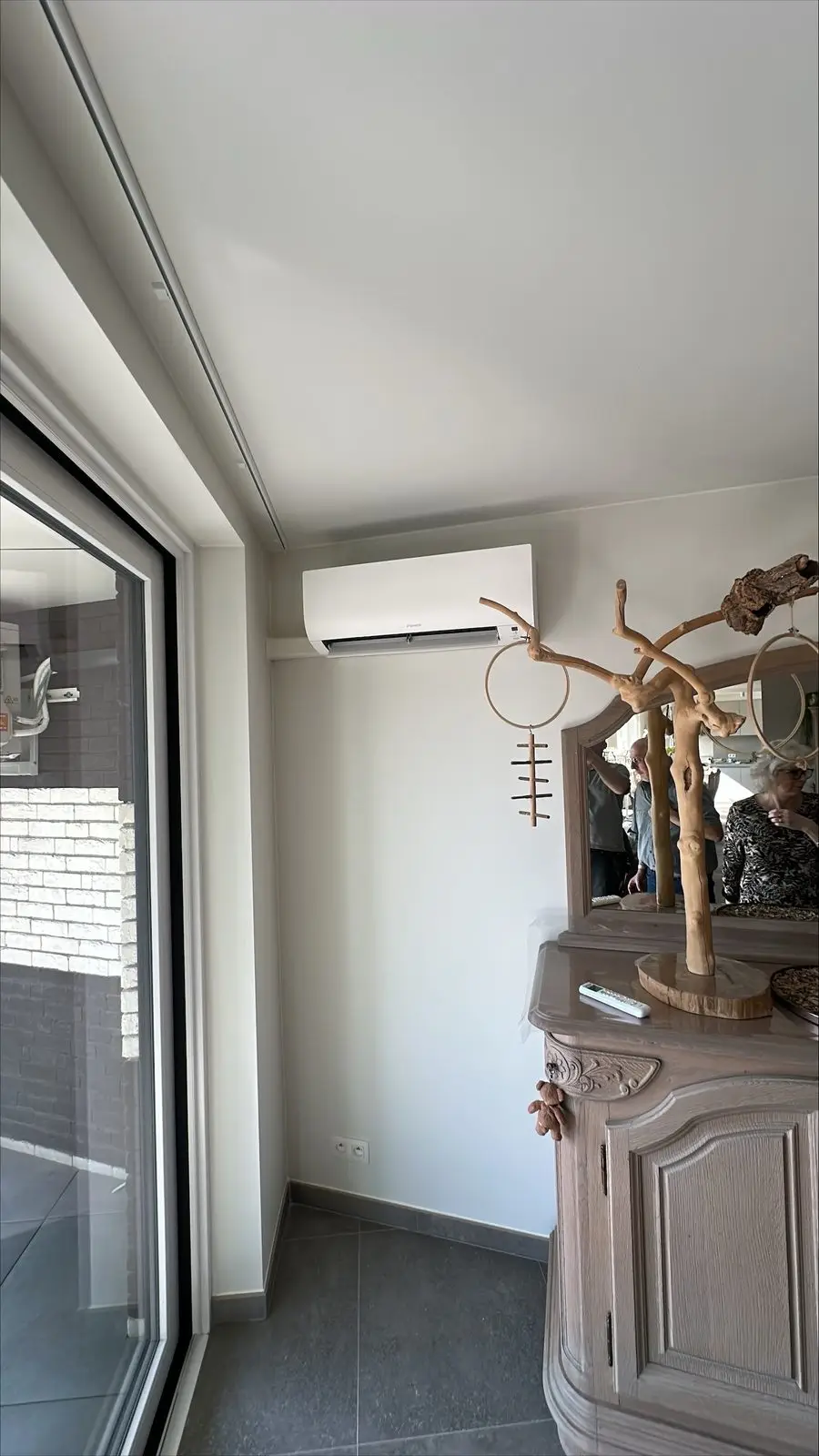 Airco binnenunit realisatie Eco Planeet