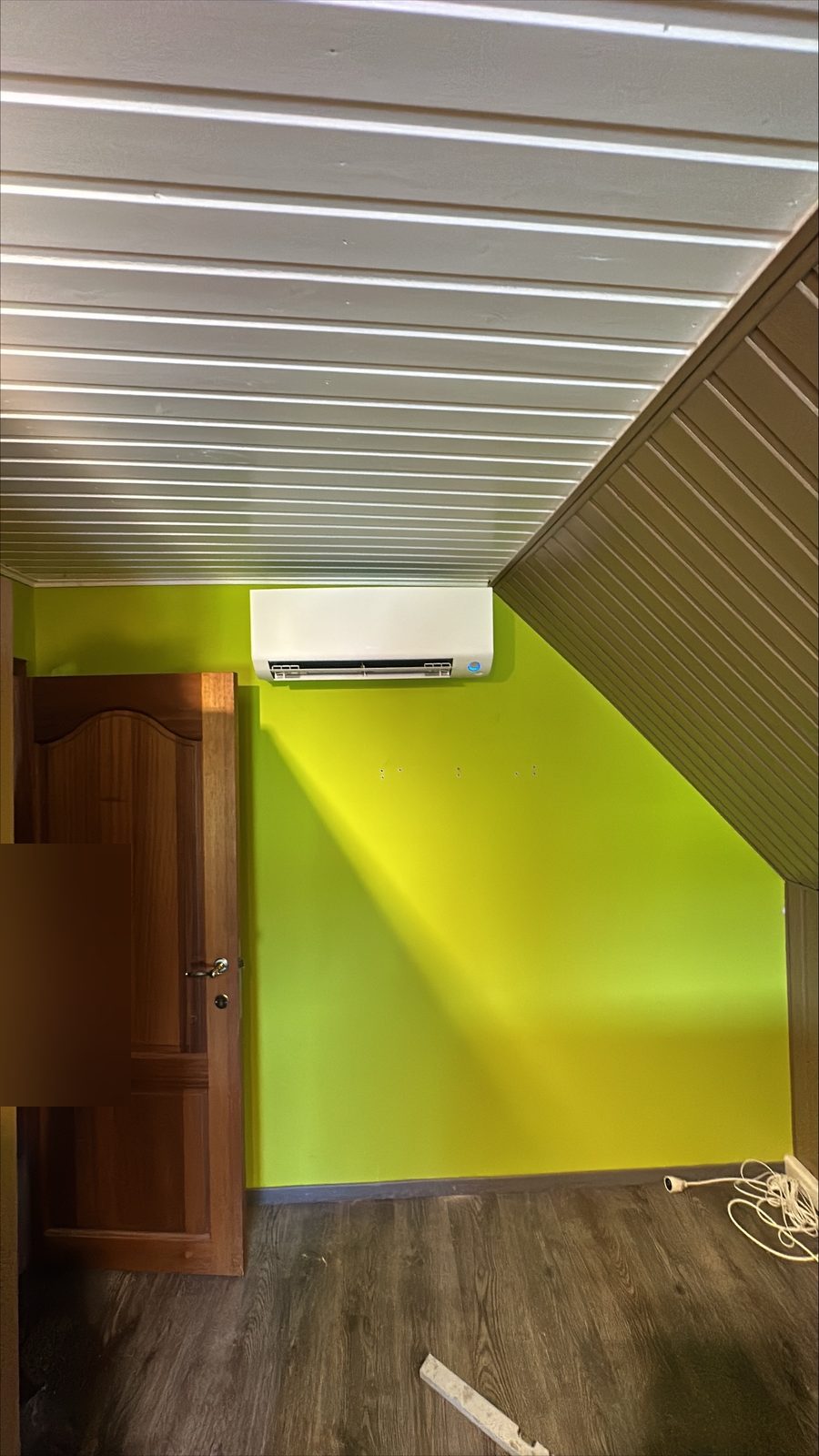 Airco binnenunit realisatie Eco Planeet