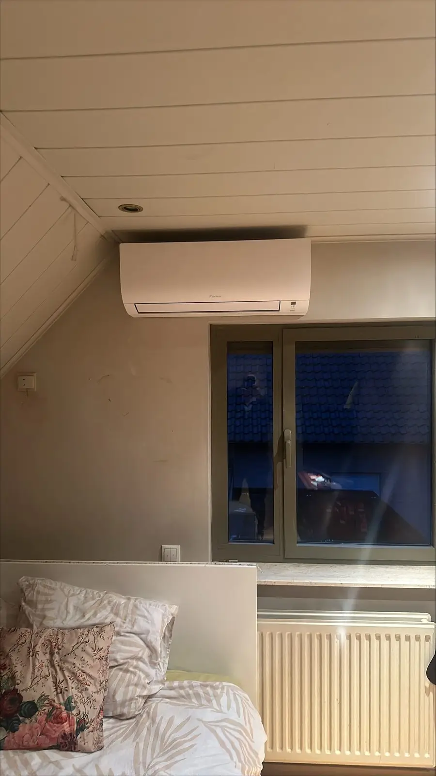 Airco binnenunit realisatie Eco Planeet