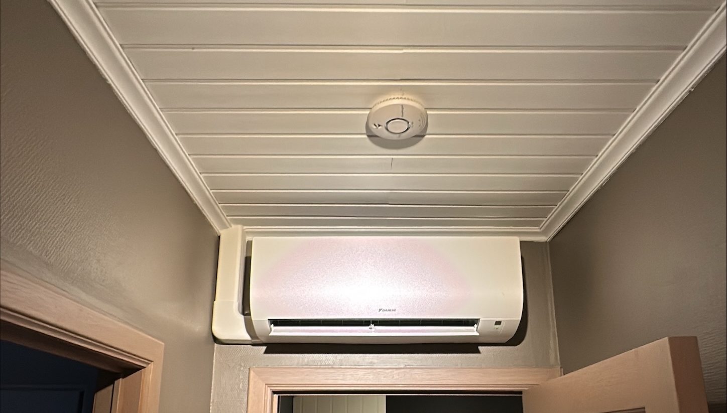 Airco binnenunit realisatie Eco Planeet