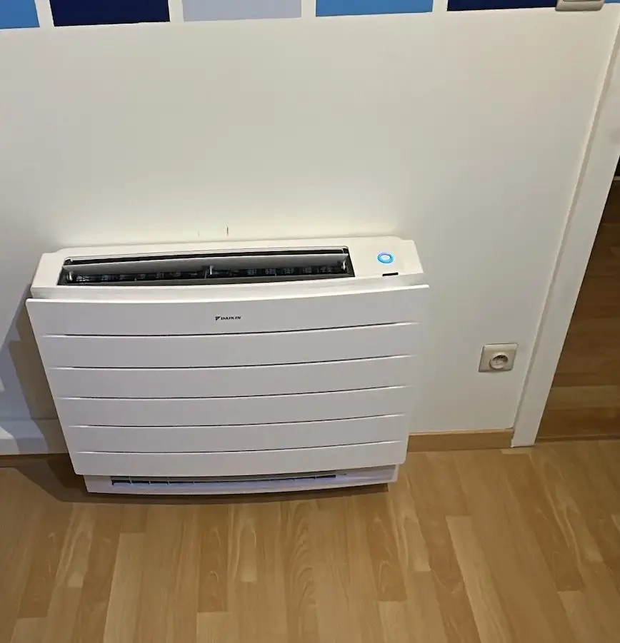 Airco binnenunit realisatie Eco Planeet