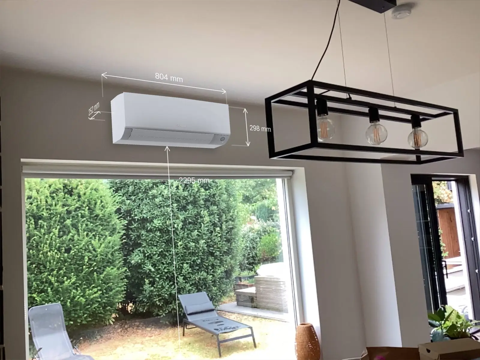 Airco binnenunit realisatie Eco Planeet