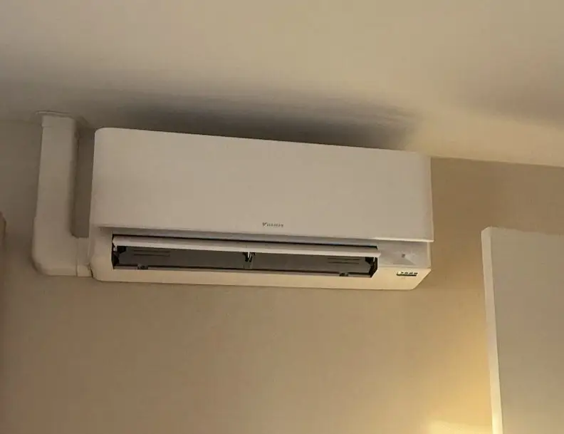 Airco binnenunit realisatie Eco Planeet