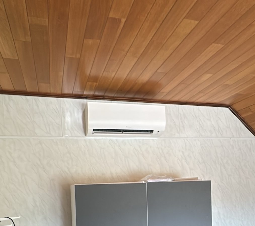 Airco binnenunit realisatie Eco Planeet