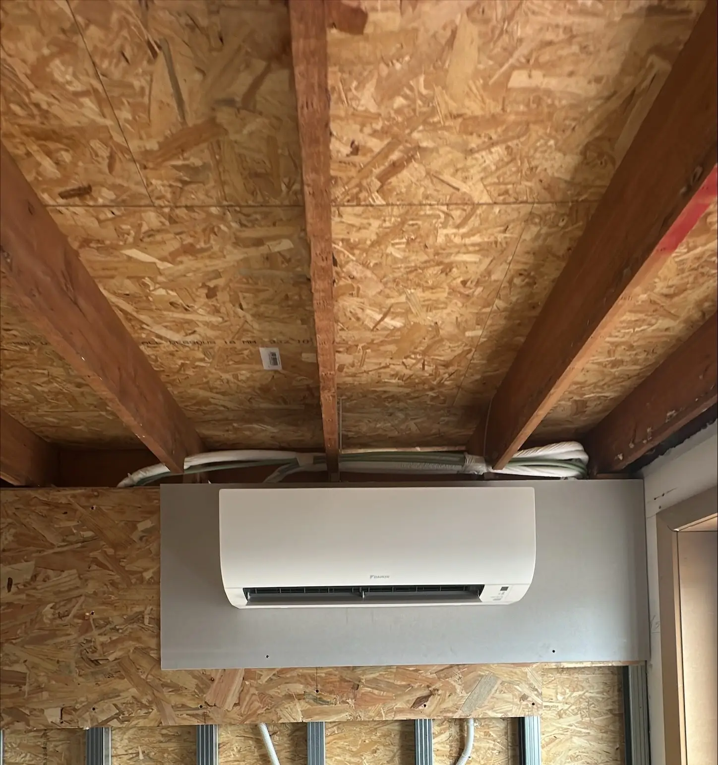 Airco binnenunit realisatie Eco Planeet