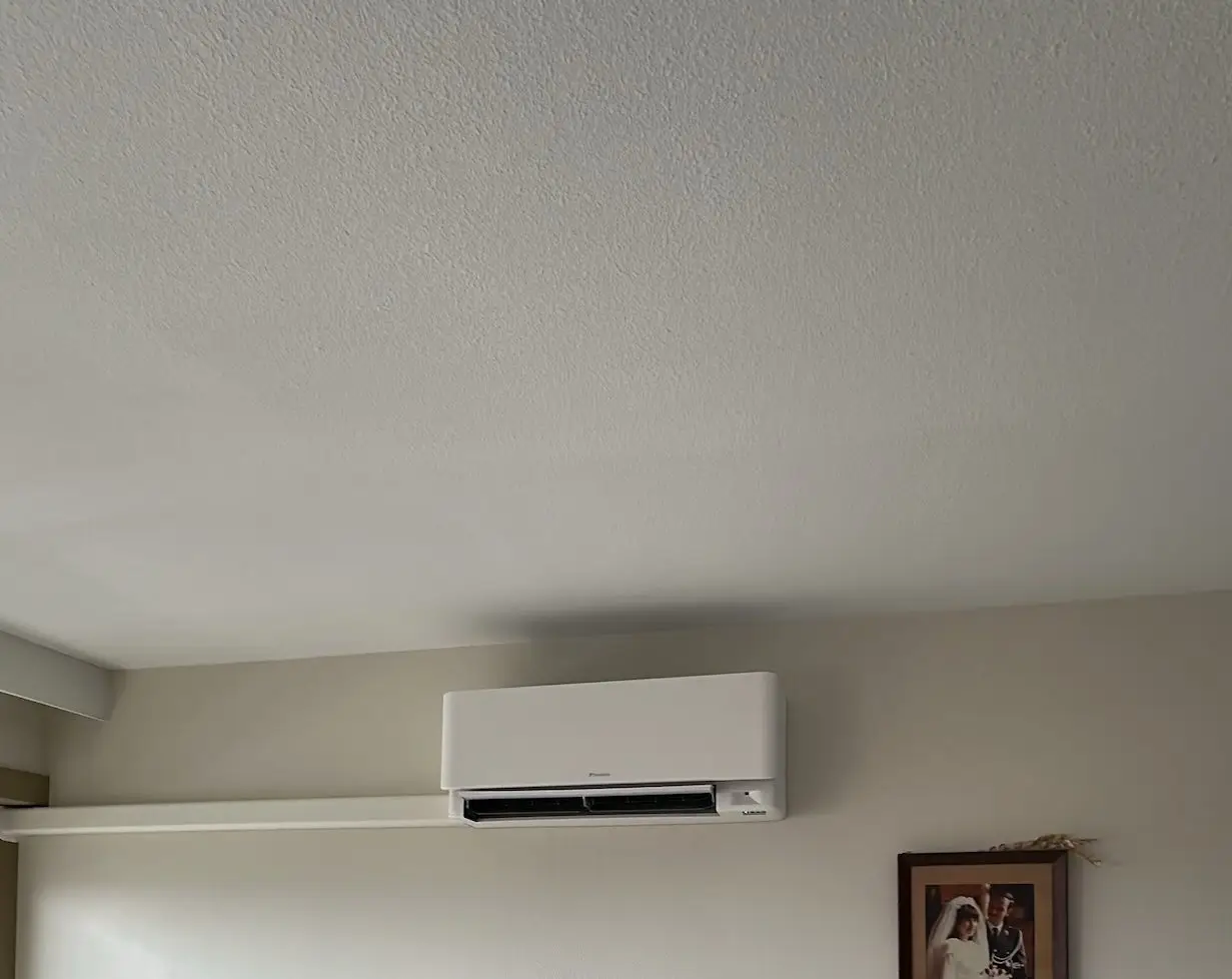 Airco binnenunit realisatie Eco Planeet