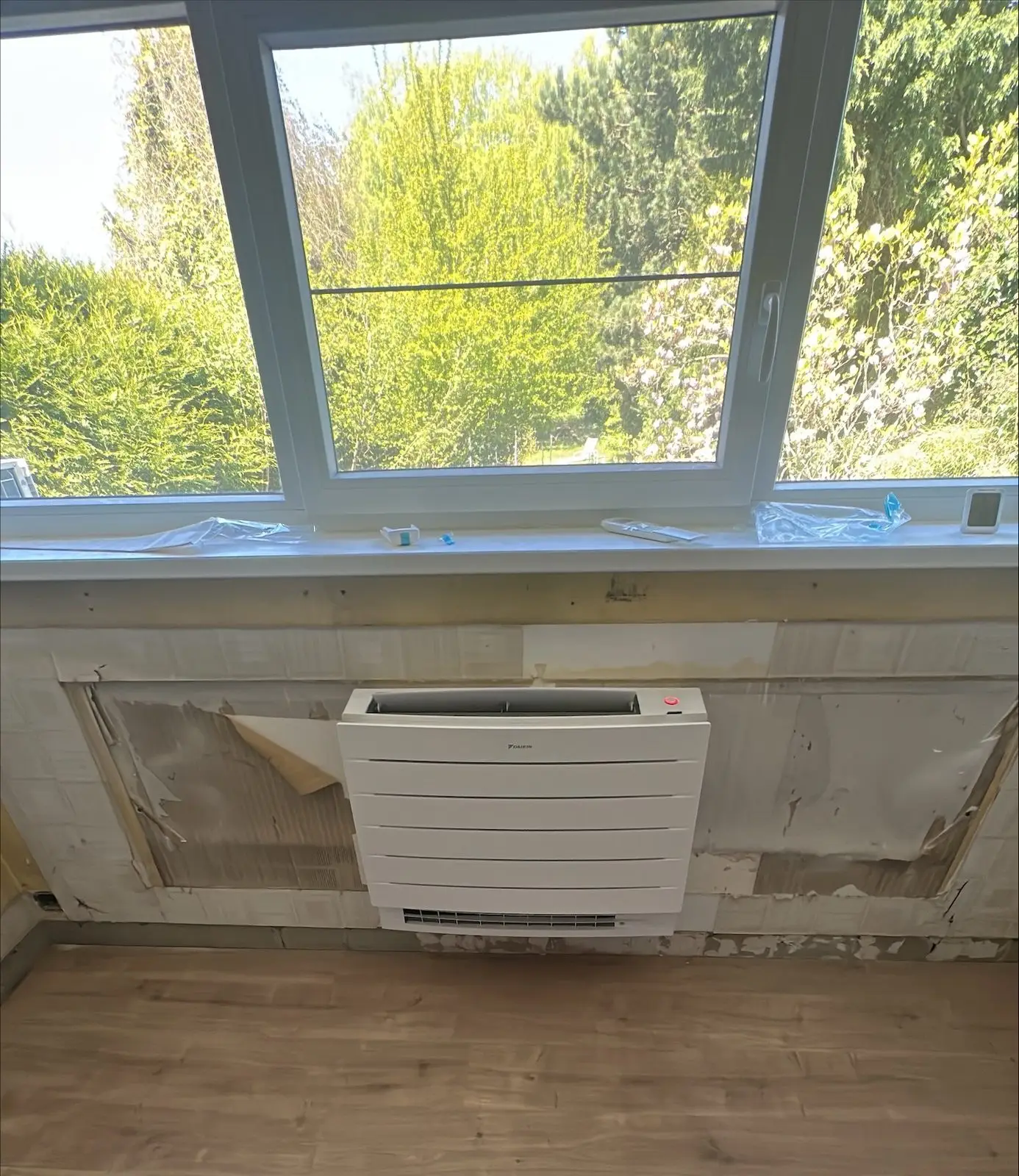 Airco binnenunit realisatie Eco Planeet