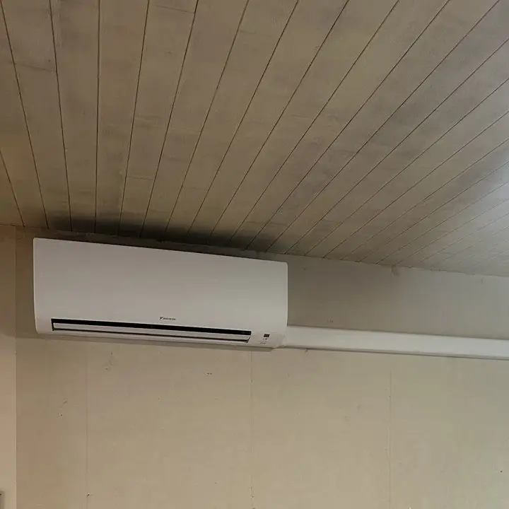 Airco binnenunit realisatie Eco Planeet