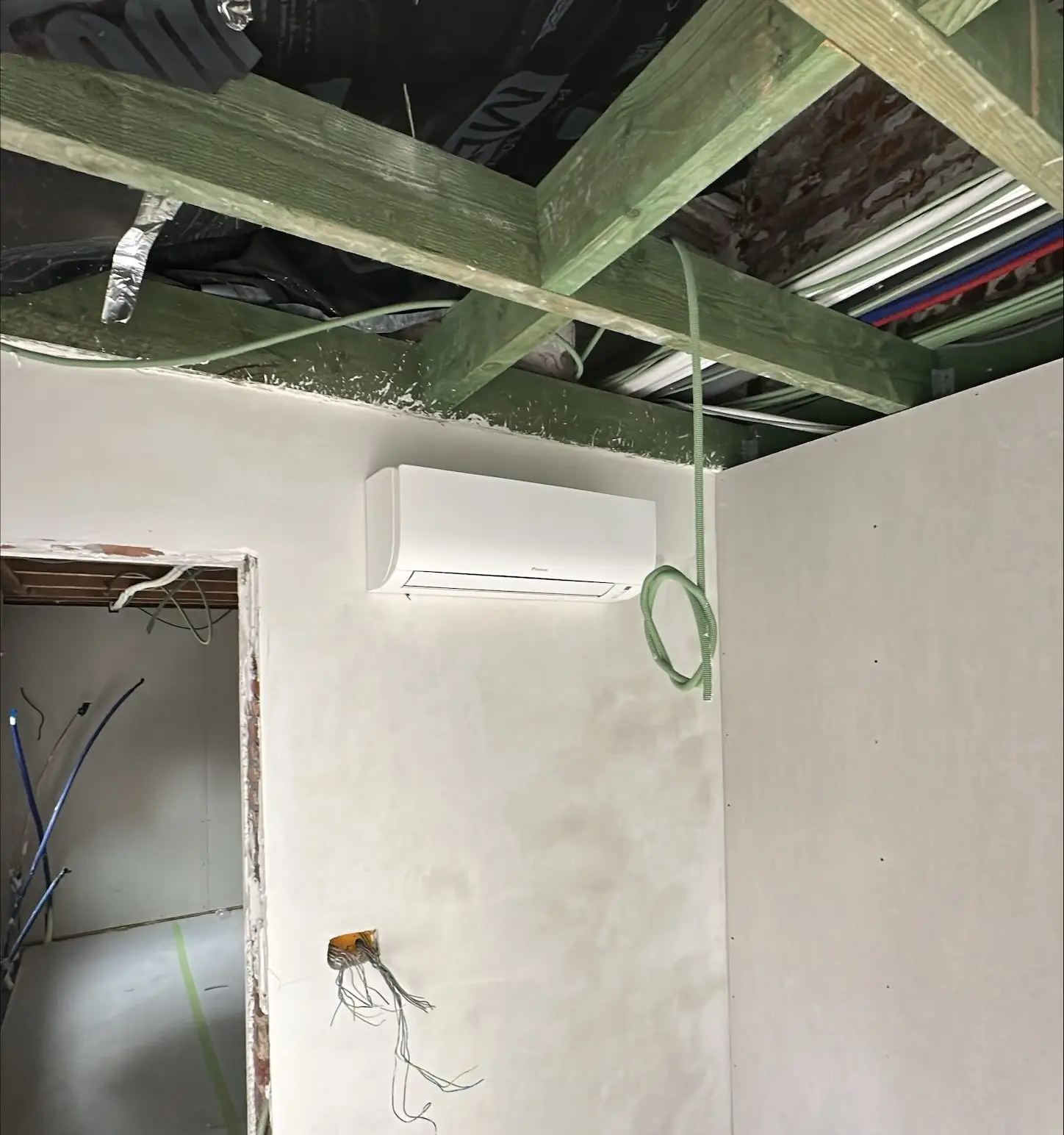Airco binnenunit realisatie Eco Planeet