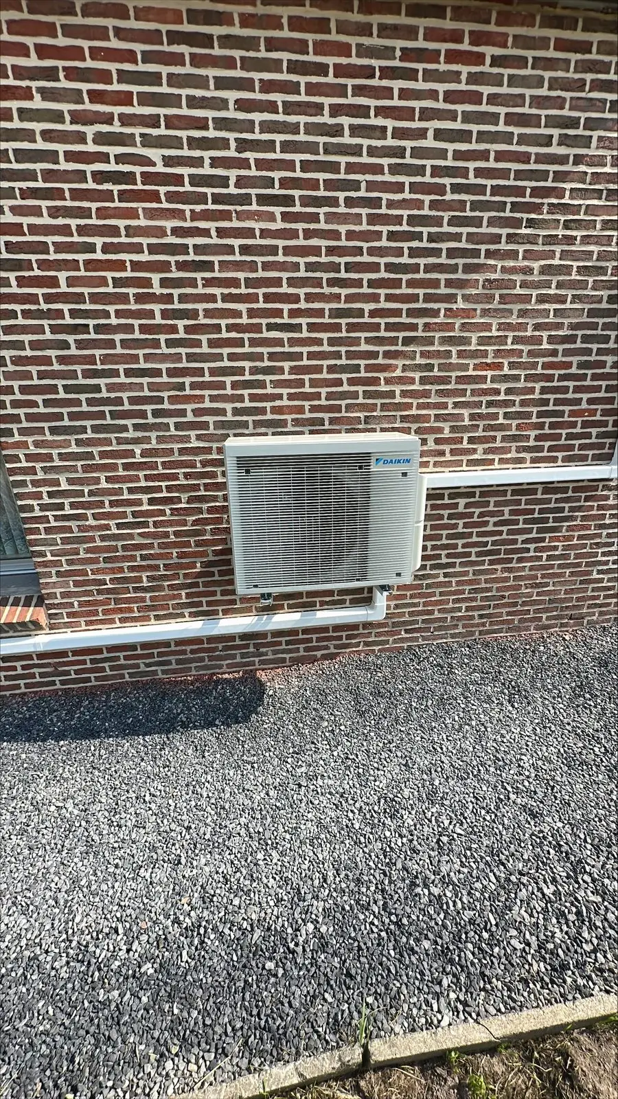 Airco buitenunit realisatie Eco Planeet