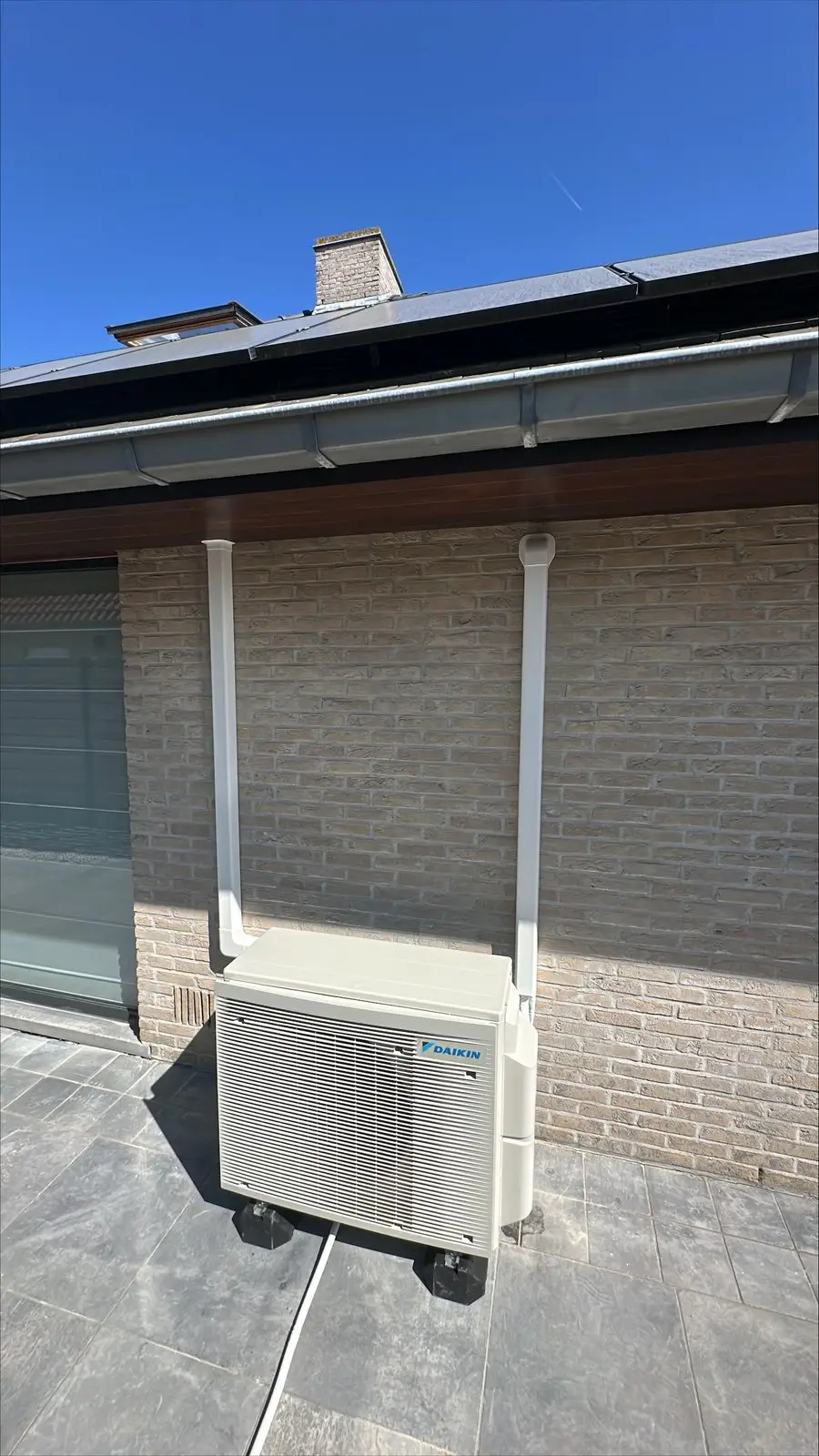 Airco buitenunit realisatie Eco Planeet