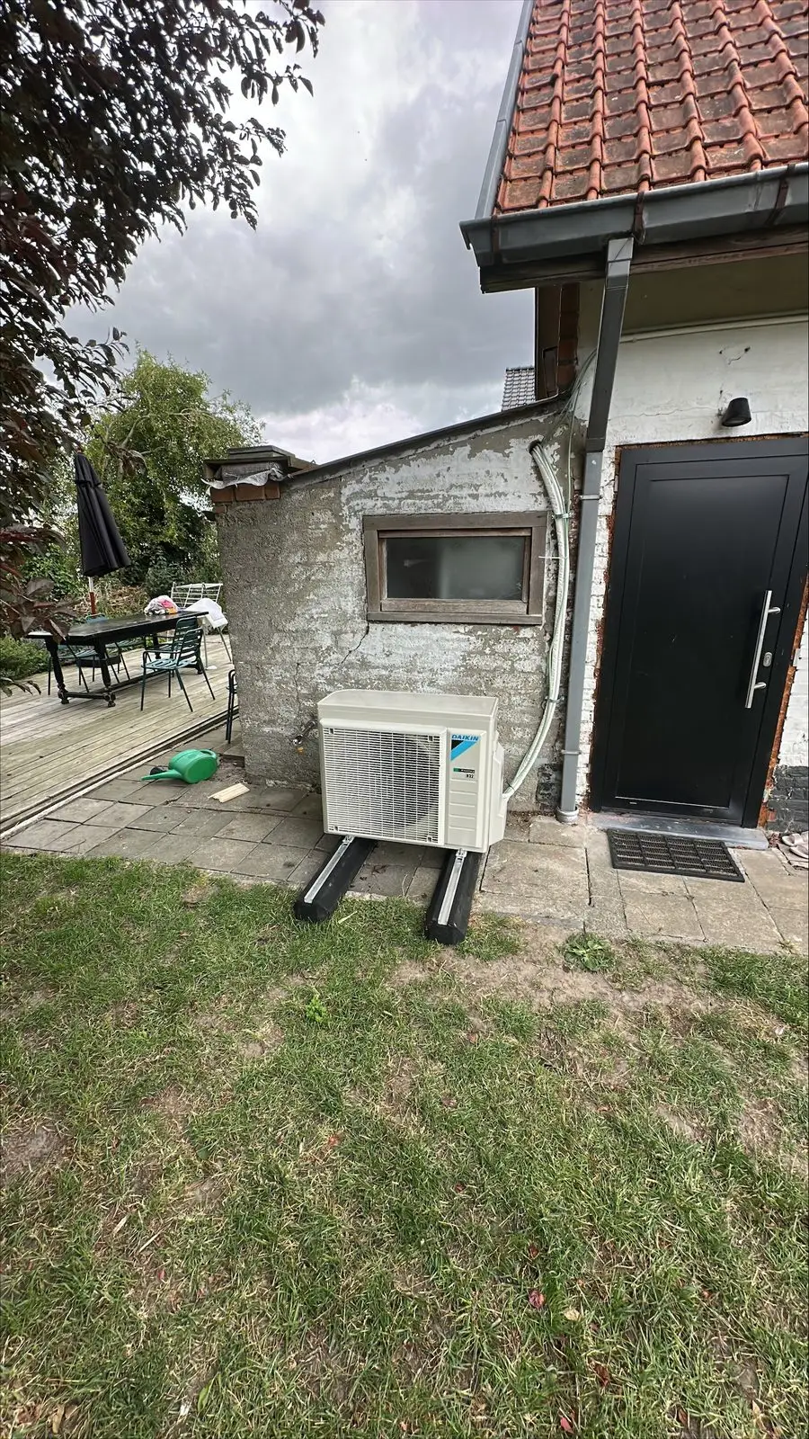 Airco buitenunit realisatie Eco Planeet