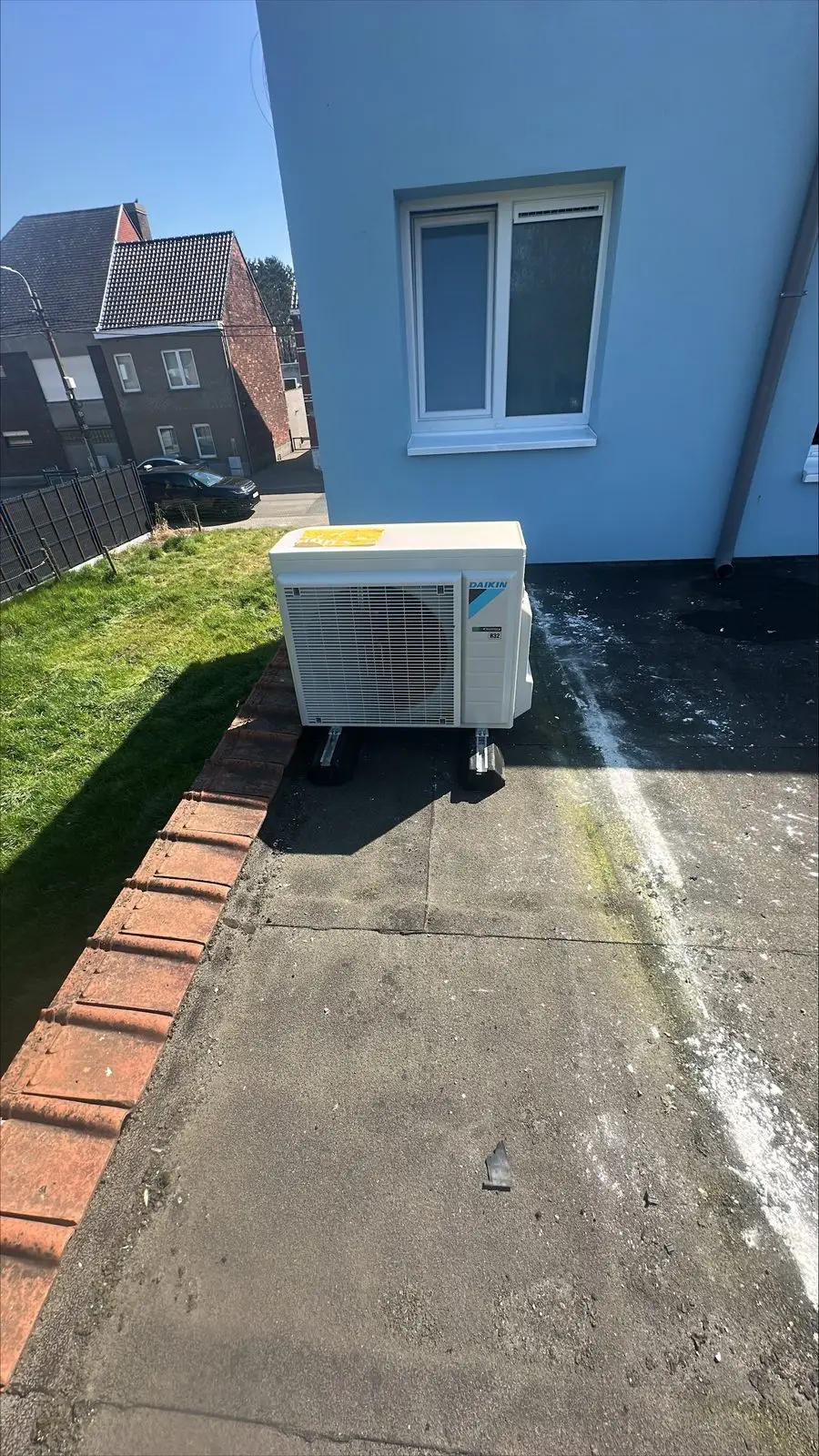 Airco buitenunit realisatie Eco Planeet