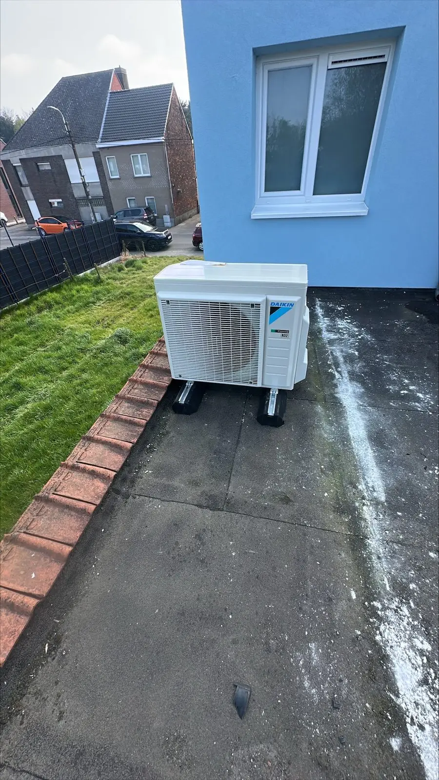 Airco buitenunit realisatie Eco Planeet