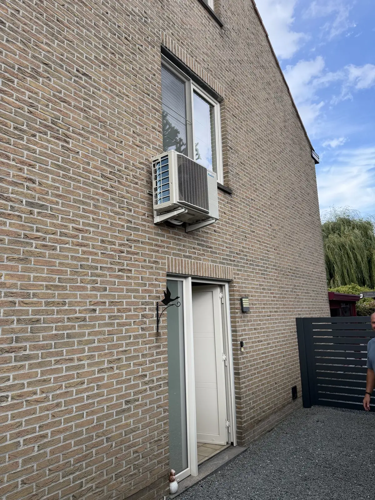 Airco buitenunit realisatie Eco Planeet