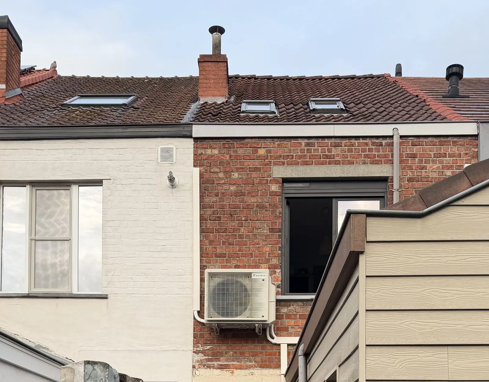 Airco buitenunit realisatie Eco Planeet