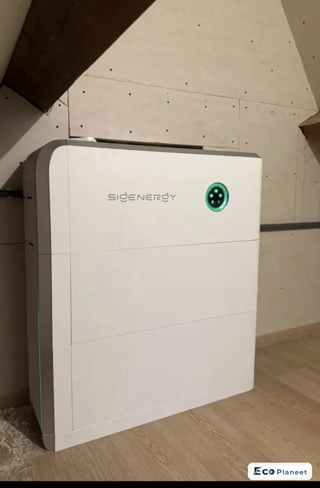 Thuisbatterij realisatie Eco Planeet