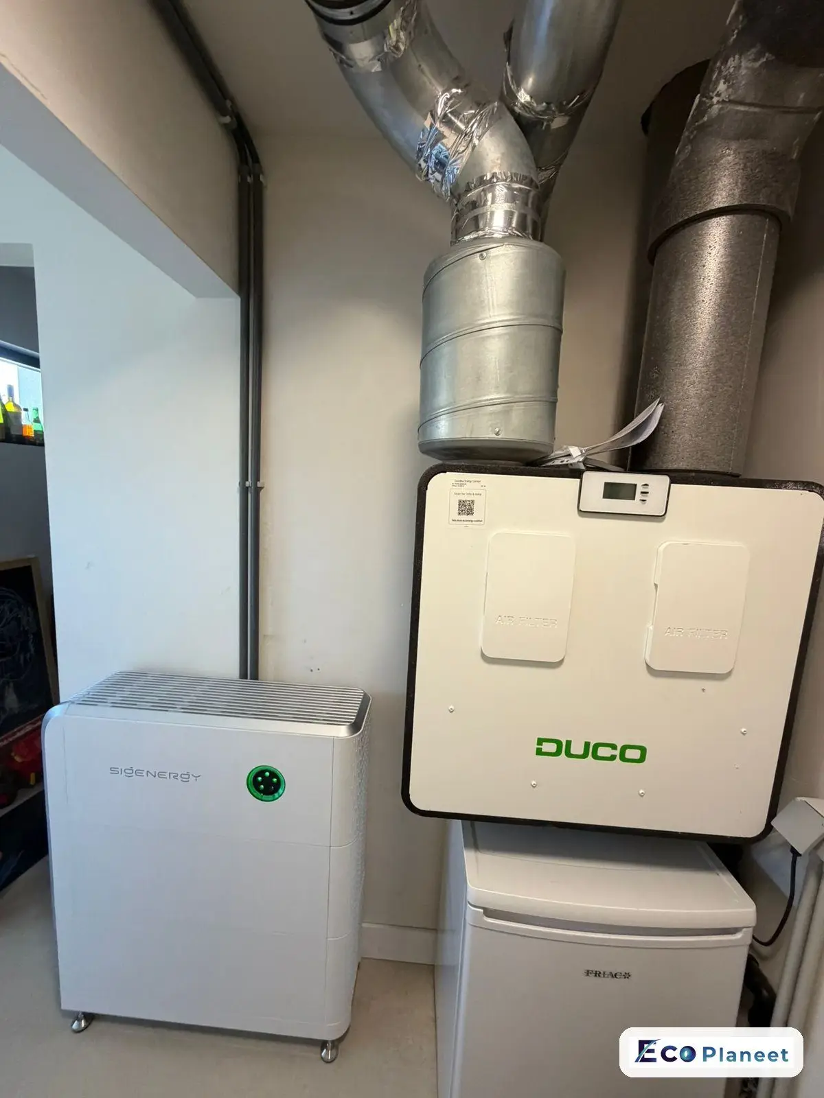 Thuisbatterij realisatie Eco Planeet