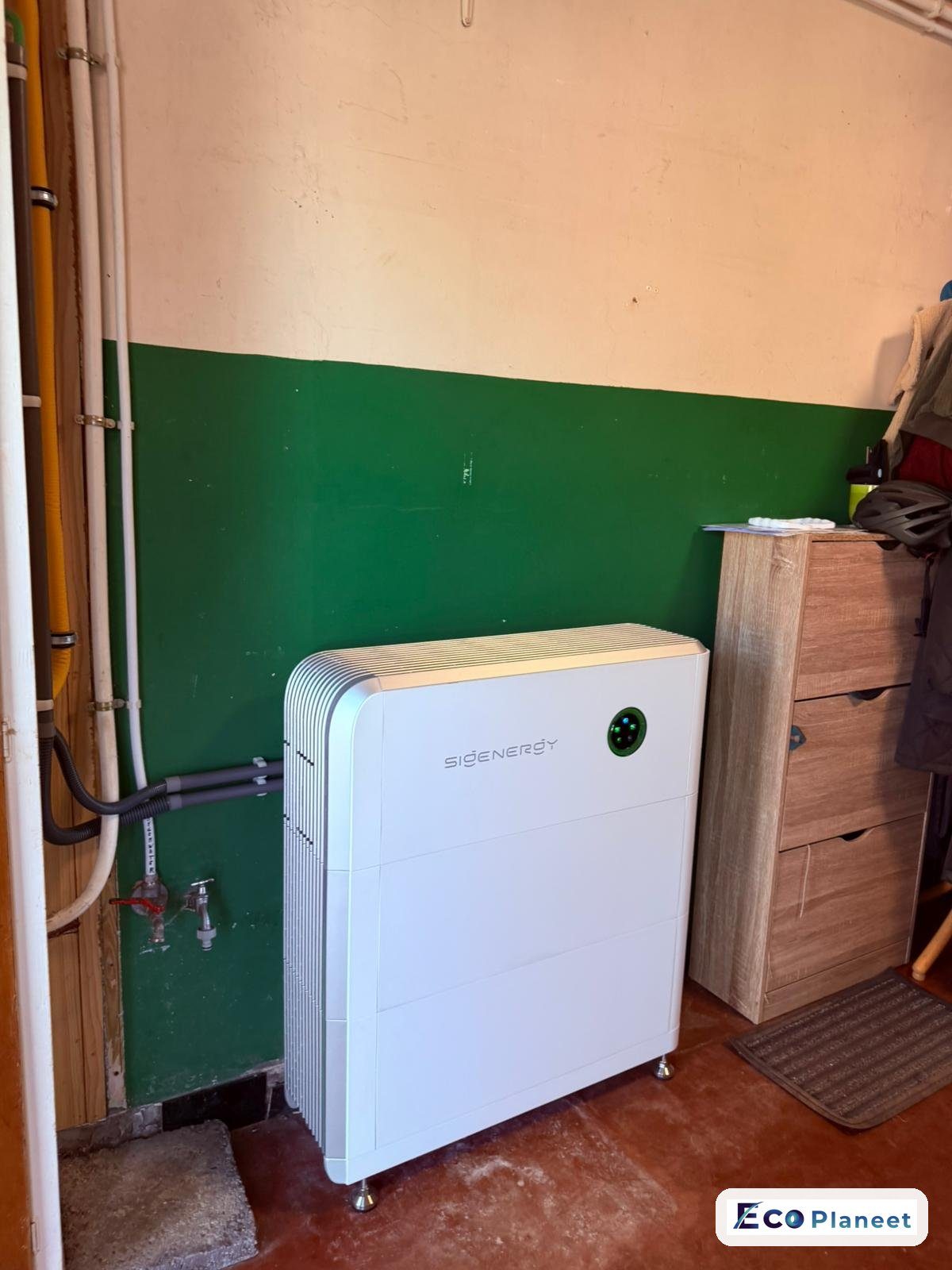 Thuisbatterij realisatie Eco Planeet