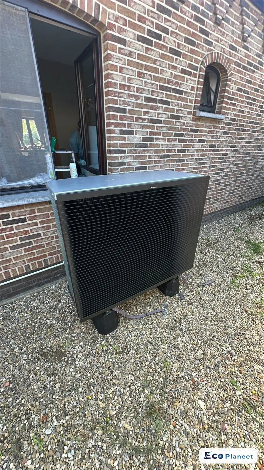 Warmtepomp realisatie Eco Planeet
