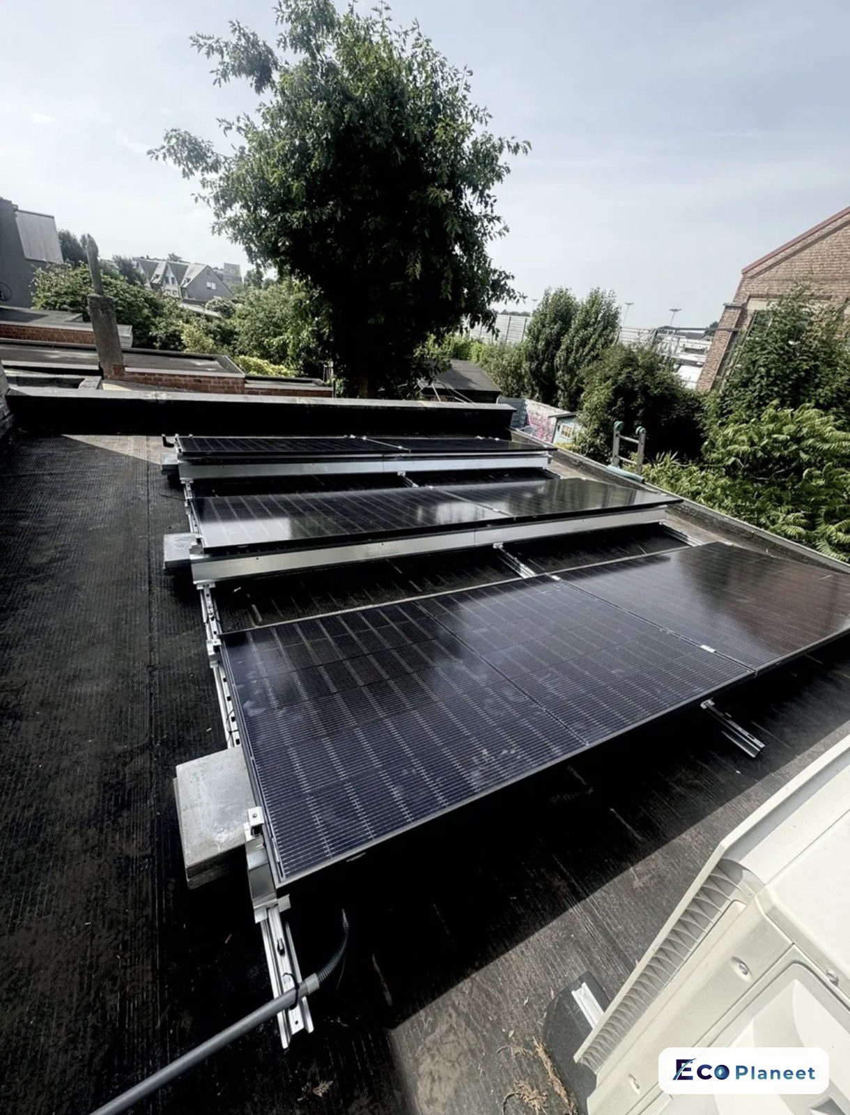 Zonnepanelen realisatie Eco Planeet