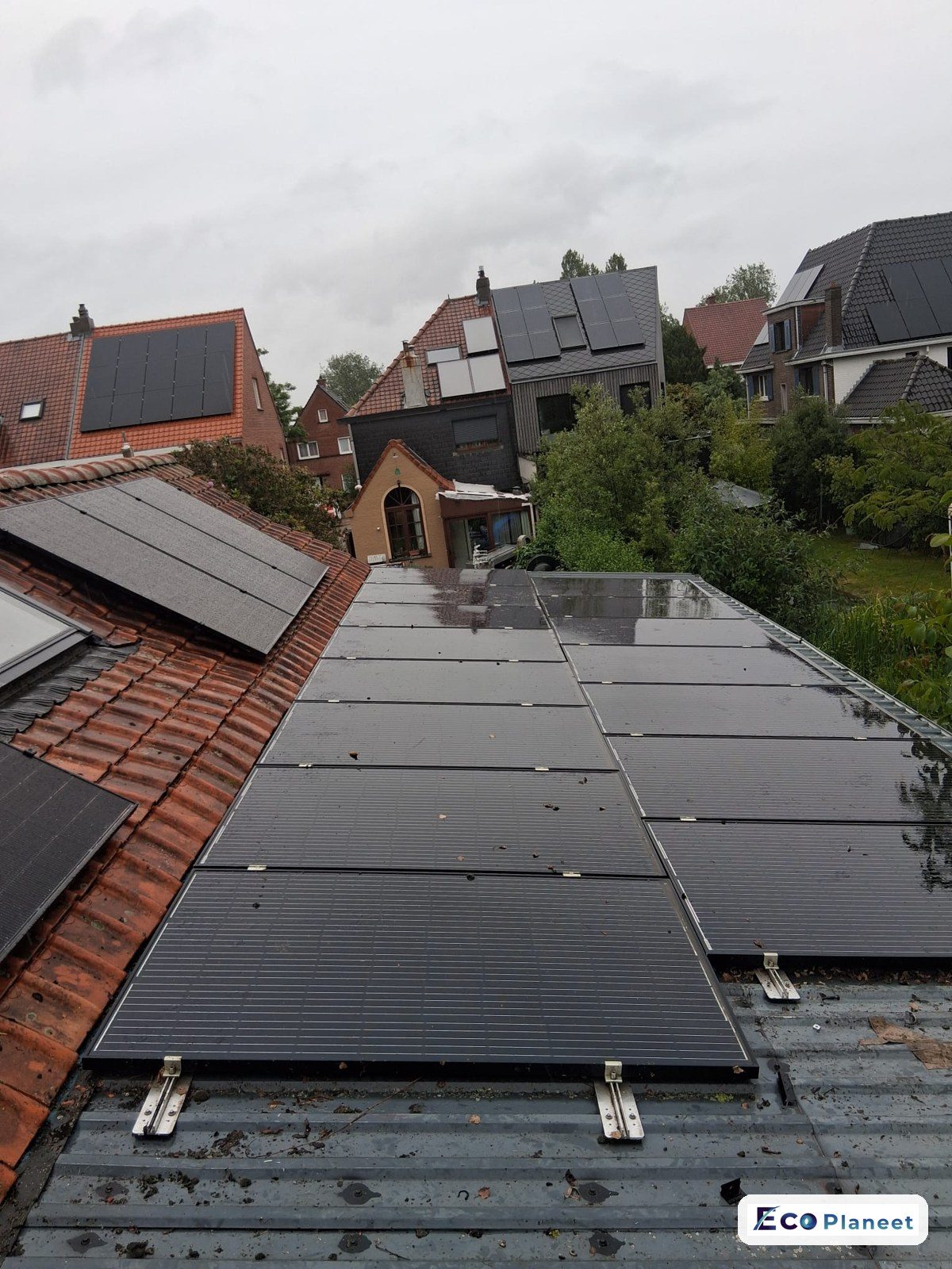 Zonnepanelen realisatie Eco Planeet