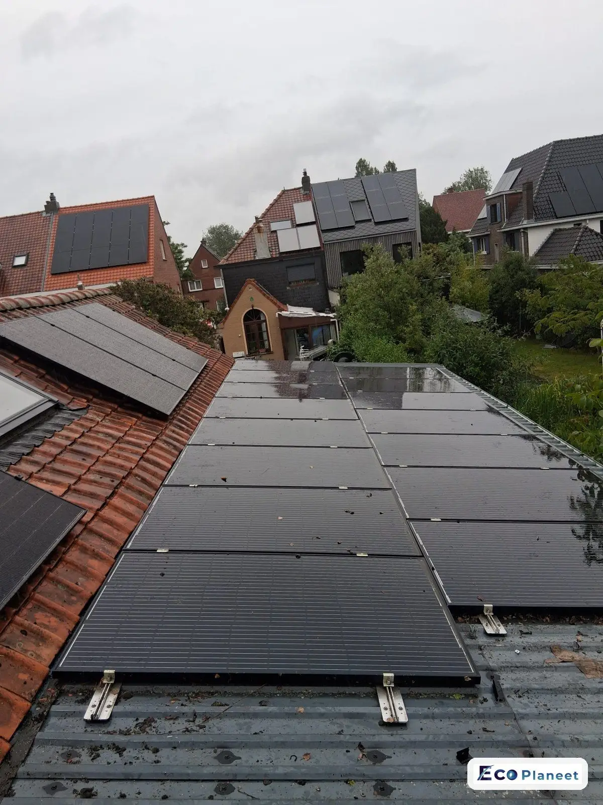 Zonnepanelen realisatie Eco Planeet