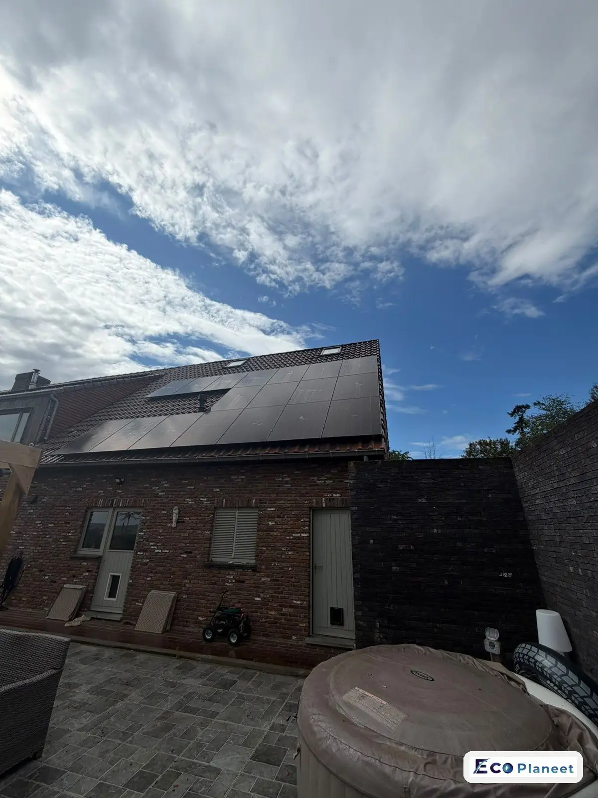 Zonnepanelen realisatie Eco Planeet