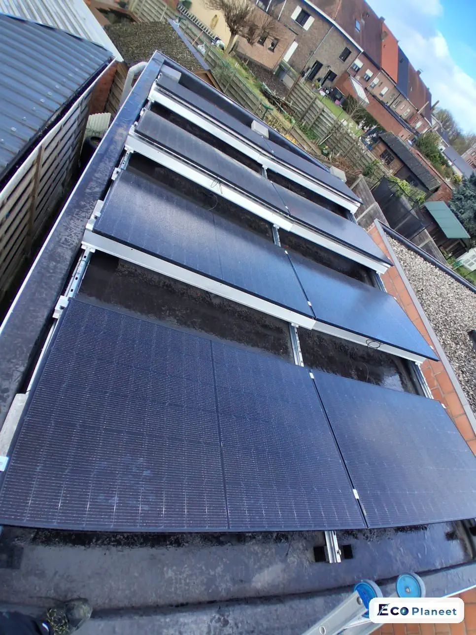 Zonnepanelen realisatie Eco Planeet