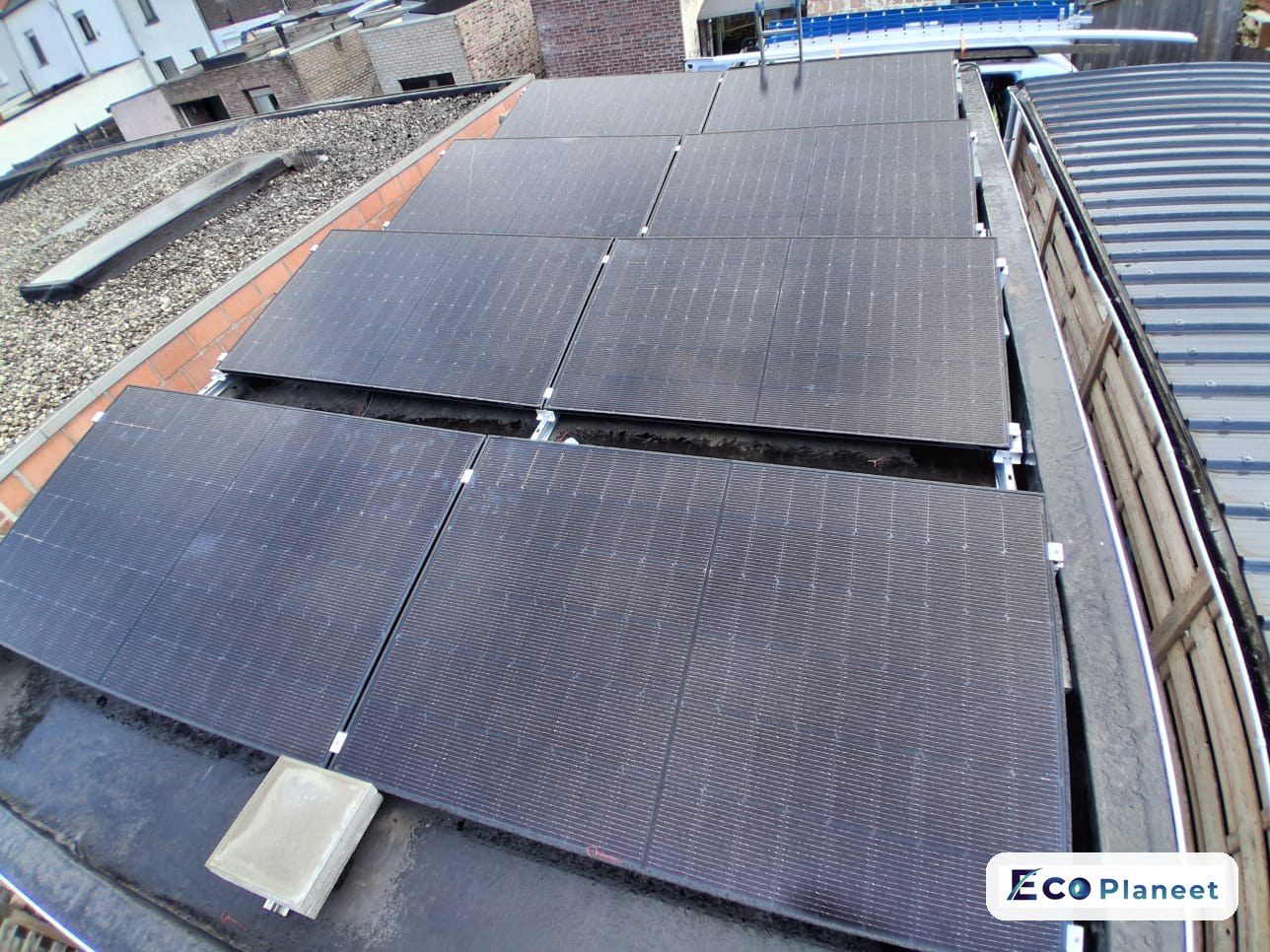 Zonnepanelen realisatie Eco Planeet