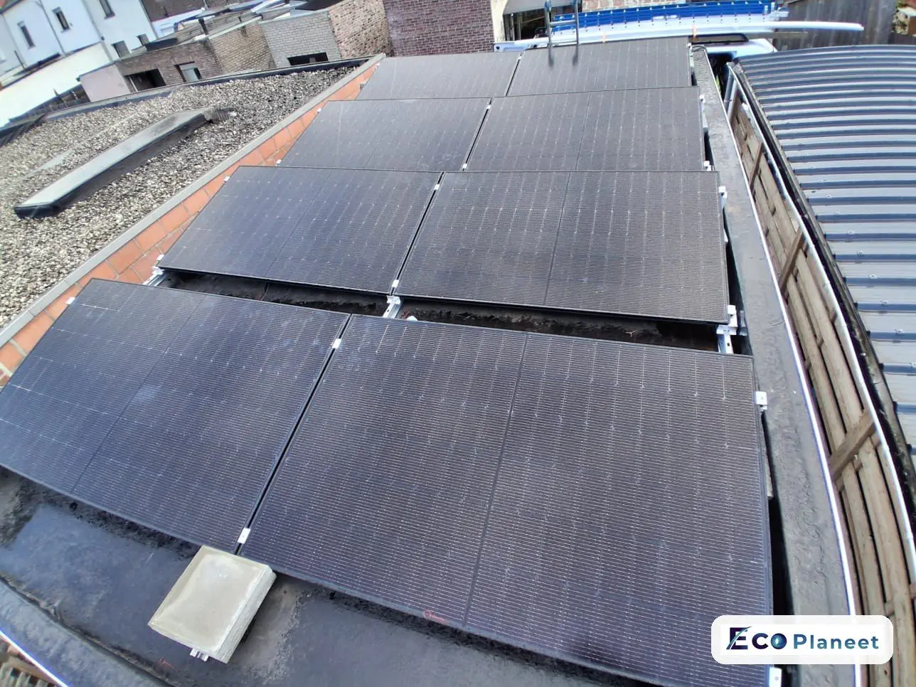 Zonnepanelen realisatie Eco Planeet