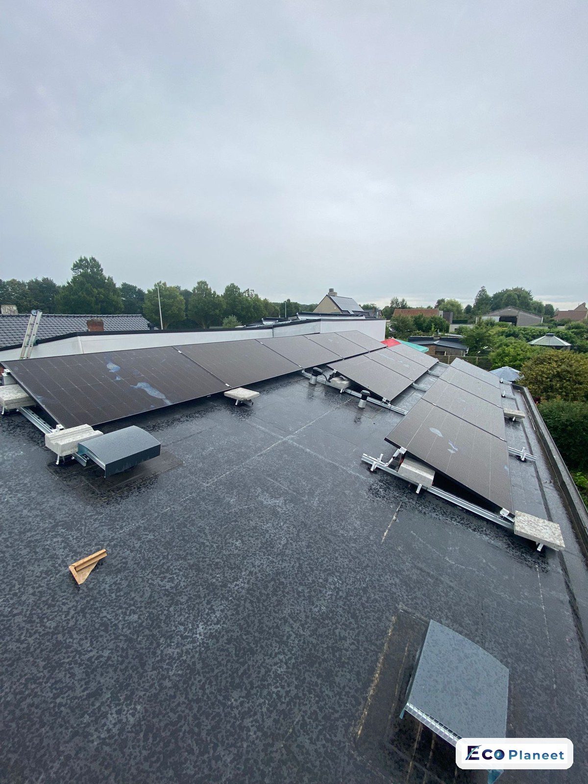 Zonnepanelen realisatie Eco Planeet