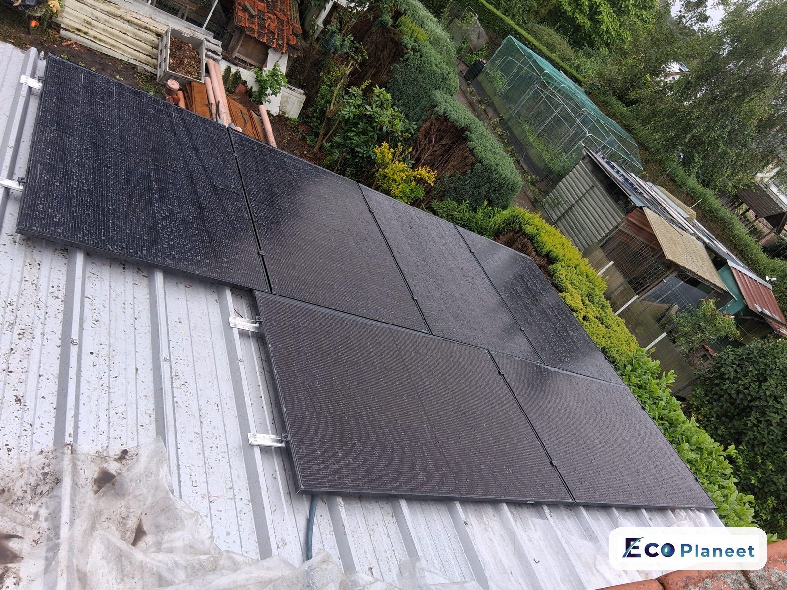 Zonnepanelen realisatie Eco Planeet